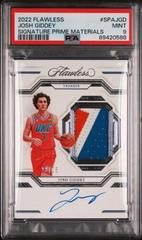 Josh Giddey #2 Basketball Cards 2022 Panini Flawless Signature Prime Materials Prices