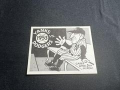 Yanks VS Dodgers [1953] #50 Baseball Cards 1967 Laughlin World Series Prices