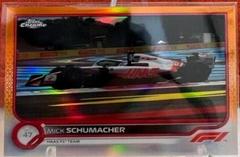 Mick Schumacher [Orange Red] Racing Cards 2022 Topps Chrome Formula 1 Prices
