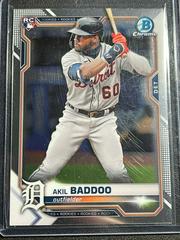 Akil Baddoo #34 Baseball Cards 2021 Bowman Chrome Prices