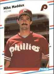 Mike Maddux [Glossy] #309 Baseball Cards 1988 Fleer Prices