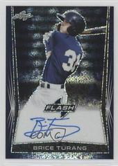 Brice Turang [Blue] #BA-BT1 Baseball Cards 2018 Leaf Flash Autographs Prices