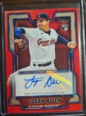 Logan Allen [Gold] Baseball Cards 2023 Topps Japan Edition Autographs Prices