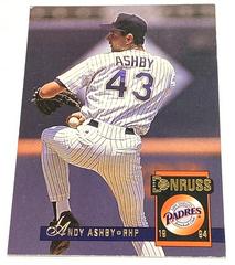 Andy Ashby #70 Baseball Cards 1994 Donruss Prices