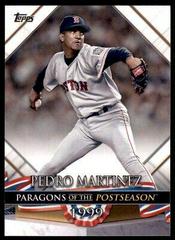 Pedro Martinez #PP-21 Baseball Cards 2022 Topps Update Paragons of the Postseason Prices