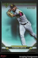 Fernando Tatis Jr. [Aquamarine] Baseball Cards 2021 Topps Triple Threads Prices