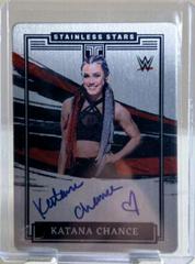 Katana Chance #SS-KCZ Wrestling Cards 2022 Panini Impeccable WWE Stainless Stars Autographs Prices