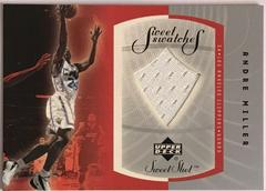 Andre Miller Basketball Cards 2002 Upper Deck Sweet Shot Sweet Swatches Prices