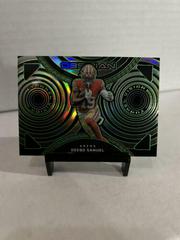 Deebo Samuel [Green Electric Etch] #23 Football Cards 2023 Panini Obsidian Tunnel Vision Prices