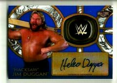 Hacksaw' Jim Duggan Wrestling Cards 2018 Topps Legends of WWE Hall of Fame Ring Autographs Prices