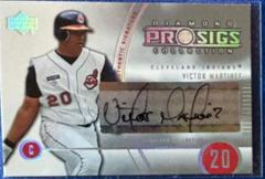 Victor Martinez [Signature] #237 Baseball Cards 2004 Upper Deck Diamond Collection Pro Sigs Prices