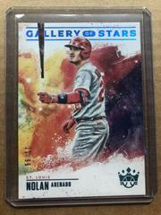 Nolan Arenado [Blue] #GS-6 Baseball Cards 2022 Panini Diamond Kings Gallery of Stars Prices