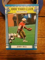 Jerry Rice Football Cards 1987 Topps 1000 Yard Club Prices