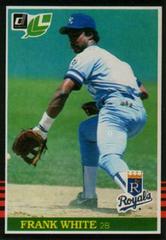 Frank White #148 Baseball Cards 1985 Leaf Prices