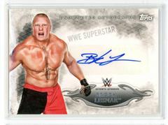 Brock Lesnar Wrestling Cards 2015 Topps WWE Undisputed Autographs Prices