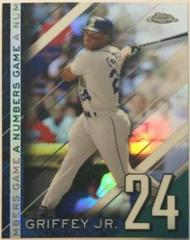 Ken Griffey Jr #NGC-10 Baseball Cards 2020 Topps Chrome Update Numbers Game Prices