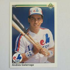 Andres Galarraga #356 Baseball Cards 1990 Upper Deck Prices