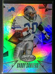 Barry Sanders [Mirror Silver] #104 Football Cards 2015 Panini Certified Prices