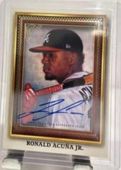 Ronald Acuna Jr. Baseball Cards 2022 Topps Gallery Portrait Autographs Prices
