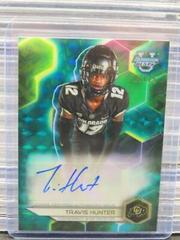 Travis Hunter [Teal Geometric] #BOA-TH Football Cards 2023 Bowman's Best University Autographs Prices