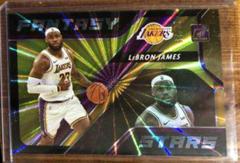 LeBron James [Yellow Laser] Basketball Cards 2020 Donruss Fantasy Stars Prices