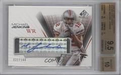 Michael Jenkins #RE-MJ Football Cards 2004 SP Game Used Rookie Exclusives Autograph Prices