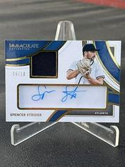 Spencer Strider [Patch Autograph Black] #146 Baseball Cards 2022 Panini Immaculate Prices