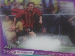 Andriy Shevchenko [Purple] Soccer Cards 2022 Leaf Vivid Imagery Prices