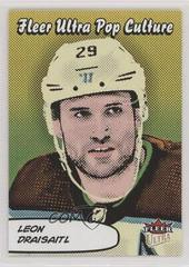 Leon Draisaitl #PC-20 Hockey Cards 2021 Ultra Pop Culture Prices