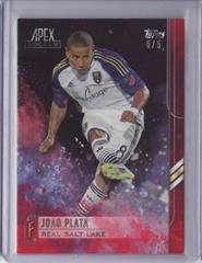 Joao Plata [Red] #47 Soccer Cards 2015 Topps Apex MLS Prices