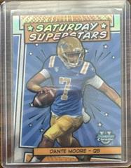 Dante Moore #SS-10 Football Cards 2023 Bowman Chrome University Saturday Superstars Prices