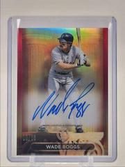 Wade Boggs [Red] #PTGA-WB Baseball Cards 2024 Topps Tribute Pillars of the Game Autograph Prices