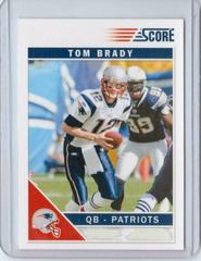 Tom Brady [Glossy] #176 Football Cards 2011 Panini Score Prices