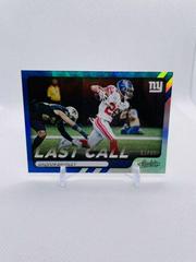 Saquon Barkley [Spectrum Blue] #LC-13 Football Cards 2022 Panini Absolute Last Call Prices