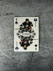Tage Thompson #3-SPADES Hockey Cards 2023 O-Pee-Chee Playing Cards Prices