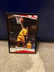 LeBron James [Black Border] #200 Basketball Cards 2005 Topps Prices