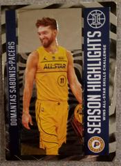Domantis Sabonis #16 Basketball Cards 2020 Illusions Season Highlights Prices