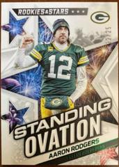 Aaron Rodgers [Green] #SO-3 Football Cards 2022 Panini Rookies & Stars Standing Ovation Prices