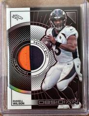 Russell Wilson [Red] #EG-RWI Football Cards 2022 Panini Obsidian Equinox Gear Prices