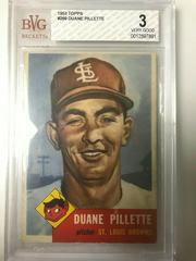 Duane Pillette #269 Baseball Cards 1953 Topps Prices