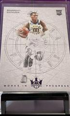 Bennedict Mathurin [Violet] #25 Basketball Cards 2022 Panini Court Kings Works in Progress Prices