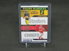 George Pickens, Skyy Moore [Gold] #RN-PM Football Cards 2022 Panini Contenders Round Numbers Prices