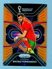 Bruno Fernandes [Orange] Soccer Cards 2022 Panini Prizm World Cup Phenomenon Prices