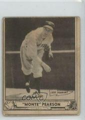 Monte Pearson #5 Baseball Cards 1940 Play Ball Prices