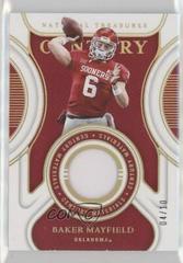 Baker Mayfield [Prime] Football Cards 2022 Panini National Treasures Collegiate Century Materials Prices