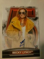 Becky Lynch Wrestling Cards 2021 Topps WWE Women's Division 5th Anniversary Championship Autographs Prices