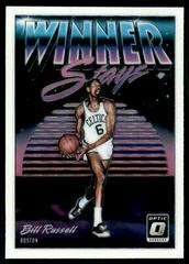 Bill Russell [Lime Green] #8 Basketball Cards 2018 Panini Donruss Optic Winner Stays Prices