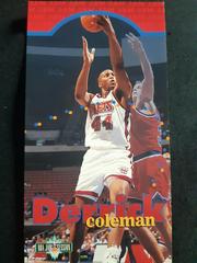 Derrick Coleman #69 Basketball Cards 1995 Fleer Jam Session Prices