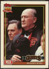 Roger Craig #579 Baseball Cards 1991 Topps Tiffany Prices