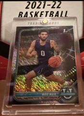 Boo Buie [Chrome Shimmer Refractor] #58 Basketball Cards 2021 Bowman University Prices